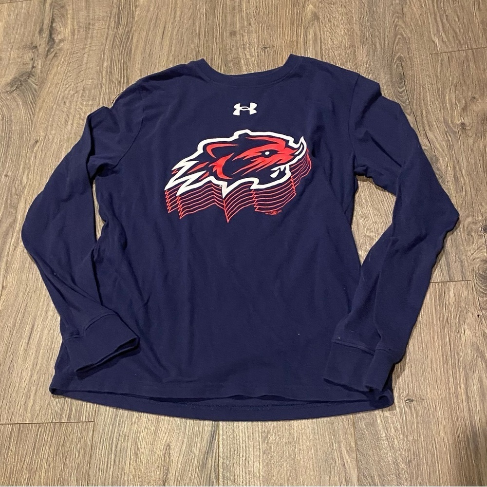 Under Armour YLG New Hampshire Fisher Cats Long Sleeve youth large performance​​